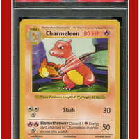 Base Set 24 Charmeleon Shadowless PSA 6