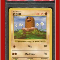 Base Set 47 Diglett Shadowless PSA 7