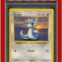 Base Set 26 Dratini Shadowless PSA 8