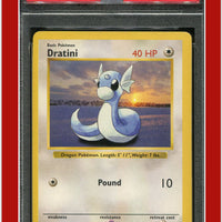 Base Set 26 Dratini Shadowless PSA 8