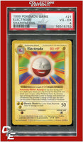 Base Set 21 Electrode Shadowless PSA 4
