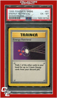 Base Set 81 Energy Retrieval Shadowless PSA 6
