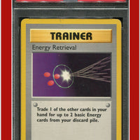 Base Set 81 Energy Retrieval Shadowless PSA 6