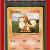 Base Set 28 Growlithe Shadowless PSA 6