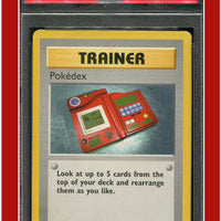 Base Set 87 Pokedex Shadowless PSA 5