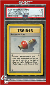 Base Set 86 Pokemon Flute Base Set 1999-2000 PSA 5