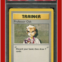 Base Set 88 Professor Oak Shadowless PSA 4