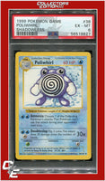 Base Set 38 Poliwhirl Shadowless PSA 6
