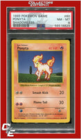 Base Set 60 Ponyta Shadowless PSA 8
