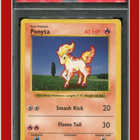 Base Set 60 Ponyta Shadowless PSA 7