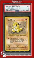 Base Set 62 Sandshrew Shadowless PSA 5
