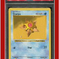 Base Set 65 Staryu Shadowless PSA 8