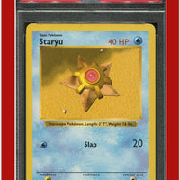 Base Set 65 Staryu Shadowless PSA 8