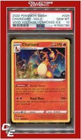 Vivid Voltage 025 Charizard Holo Cracked Ice PSA 10
