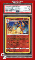 Vivid Voltage 025 Charizard Reverse Foil PSA 8
