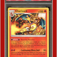 Team Up 14 Charizard PSA 8