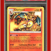 Team Up 14 Charizard PSA 7