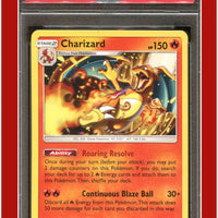 Team Up 14 Charizard PSA 8