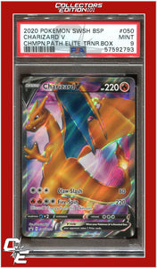 SWSH Black Star Promo 050 Charizard V PSA 9