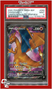 SWSH Black Star Promo 050 Charizard V PSA 9