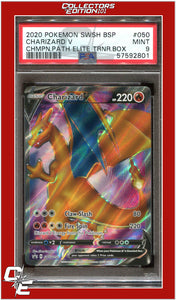 SWSH Black Star Promo 050 Charizard V PSA 9