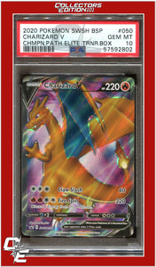 SWSH Black Star Promo 050 Charizard V PSA 10