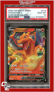 Darkness Ablaze 019 Charizard V PSA 10