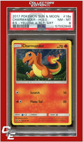 Burning Shadows 18a Charmander Holo Alternate Art PSA 8
