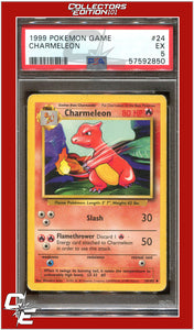 Base Set 24 Charmeleon PSA 5