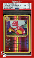Evolutions 10 Charmeleon Reverse Foil PSA 8
