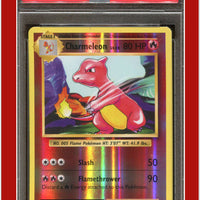 Evolutions 10 Charmeleon Reverse Foil PSA 8