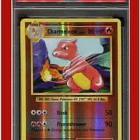 Evolutions 10 Charmeleon Reverse Foil PSA 8