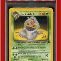 Team Rocket Promo 19 Dark Arbok W Stamp PSA 6