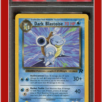 Team Rocket 20 Dark Blastoise PSA 7