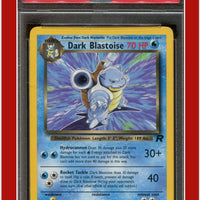 Team Rocket 20 Dark Blastoise PSA 5