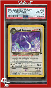 Team Rocket 33 Dark Dragonair PSA 8