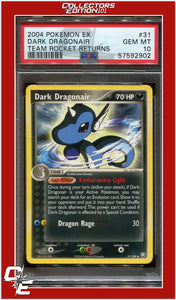 EX Team Rocket Returns 31 Dark Dragonair PSA 10