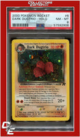 Team Rocket 6 Dark Dugtrio Holo PSA 8
