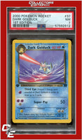 Team Rocket 37 Dark Golduck 1st Edition PSA 7
