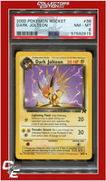 Team Rocket 38 Dark Jolteon PSA 8
