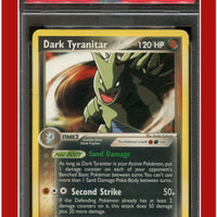 EX Team Rocket Returns 20 Dark Tyranitar PSA 7