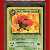 Team Rocket 30 Dark Vileplume PSA 9