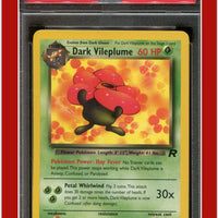 Team Rocket 30 Dark Vileplume PSA 9