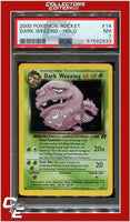 Team Rocket 14 Dark Weezing Holo PSA 7
