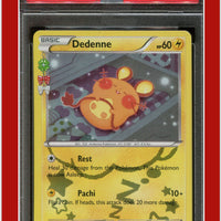 Generations Radiant Collection RC10 Dedenne PSA 8