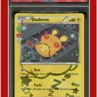 Generations Radiant Collection RC10 Dedenne PSA 8