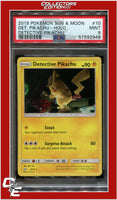 Detective Pikachu 10 Detective Pikachu Holo PSA 9
