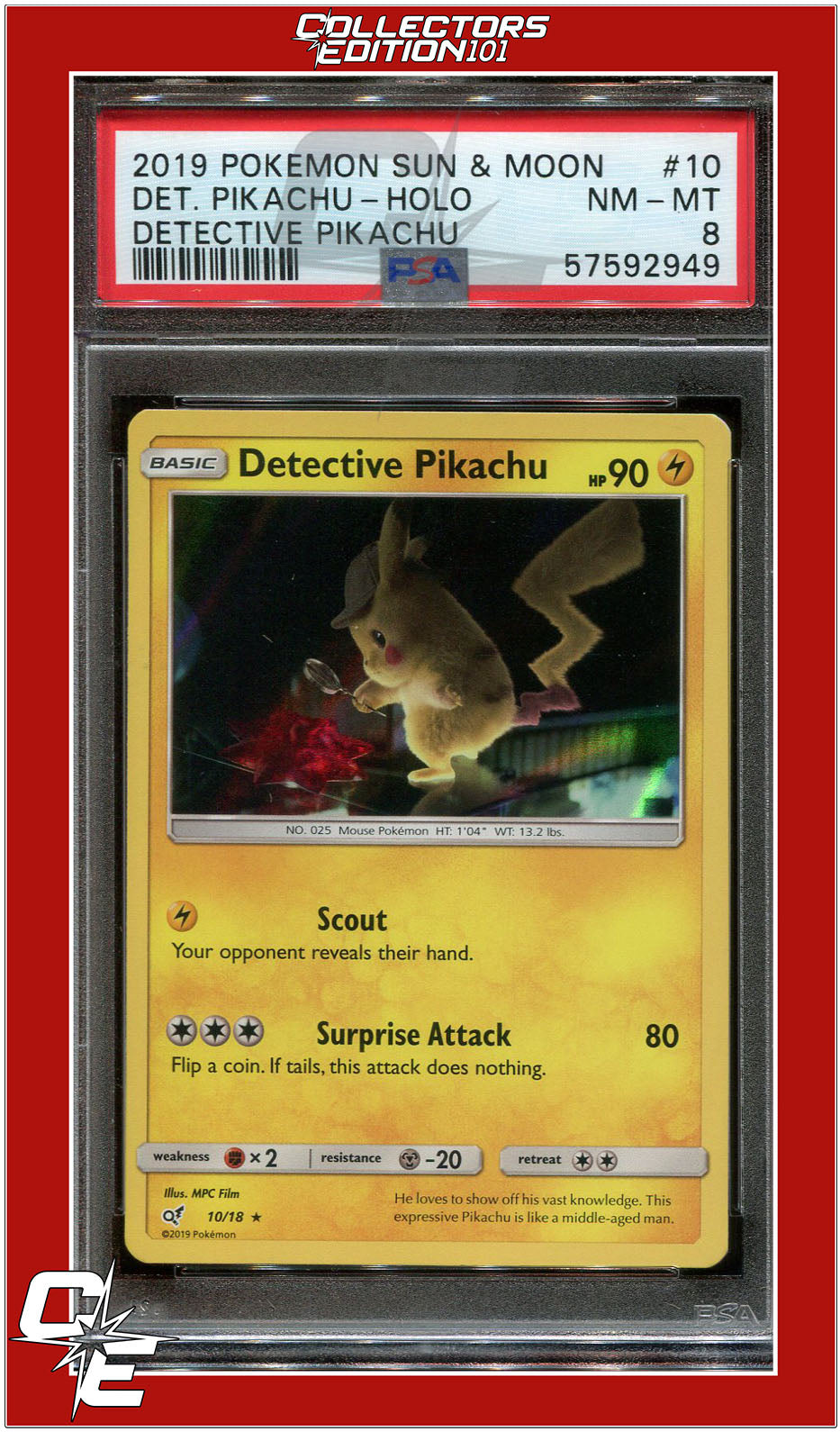 Mewtwo (12/18) [Sun & Moon: Detective Pikachu]