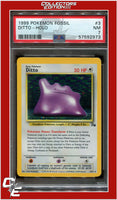 Fossil 3 Ditto Holo PSA 7
