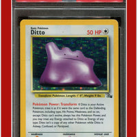 Fossil 3 Ditto Holo PSA 6